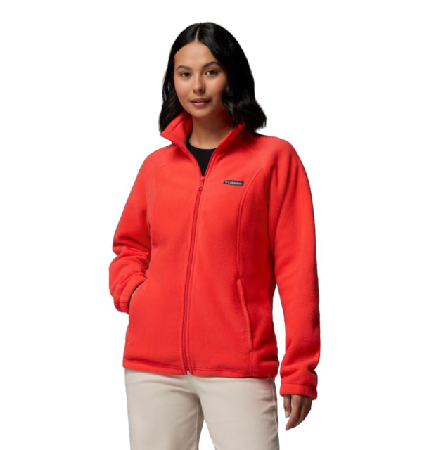 Columbia Benton Springs Full Zip Fleece Jacket - Women's Poppy Red Large