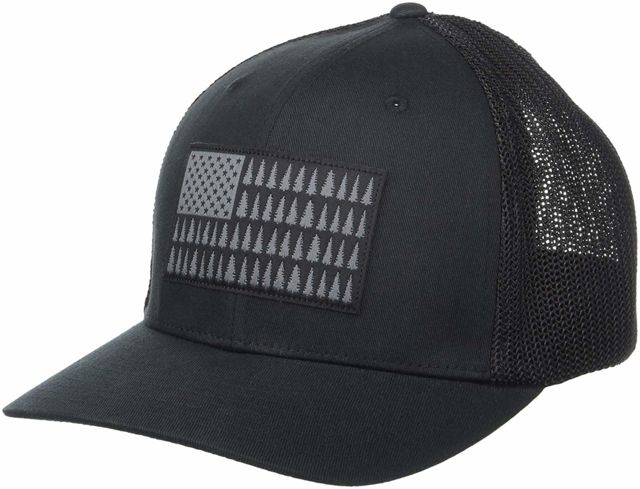 Columbia Columbia Mesh Tree Flag Ball Cap Black Small/Medium - $25.99 at Optics Planet