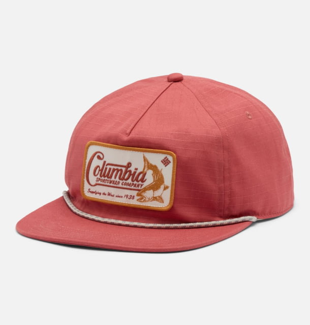 Columbia Ratchet Strap Snap Back Washed Red/West Fish One Size
