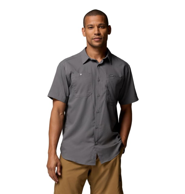 Columbia Silver Ridge Utility II Short Sleeve Shirt - Men's City Grey Large