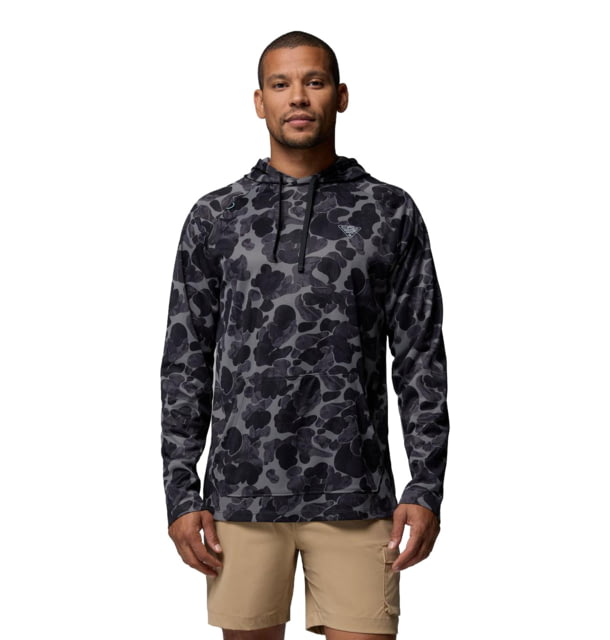 Columbia Wild Cast Camp Hoodie - Men's Shark Deltawoods 2XL