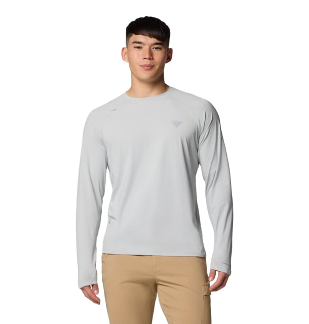 Columbia Wild Cast Sun Shirt - Men's Cool Grey 2XL