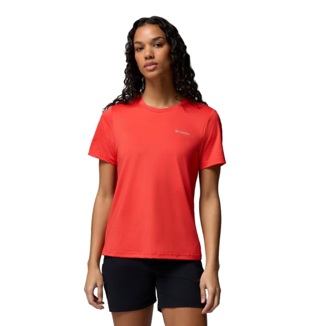 Columbia Wild Springs Short Sleeve - Women's Poppy Red Extra Large
