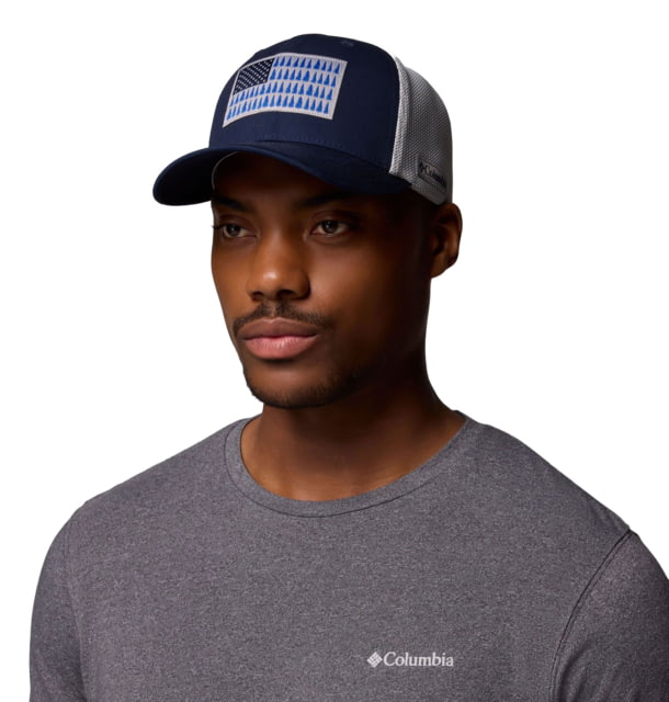 Columbia Columbia Mesh Tree Flag Ball Cap Collegiate Navy Small/Medium - $27.99 at Optics Planet