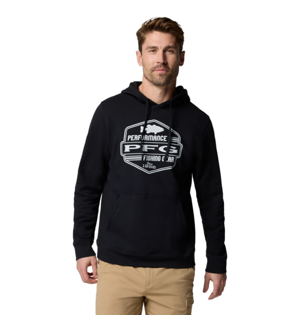 Columbia Columbia PFG High Side Hoodie - Men's Black/High Side S - $15.74 at Optics Planet