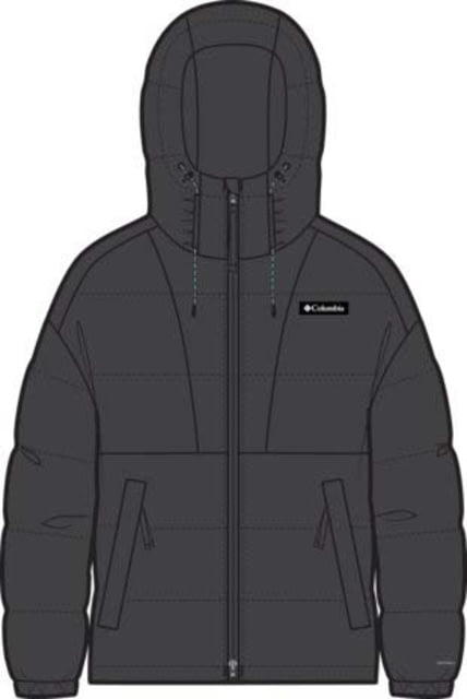 Columbia Pike Lake III Hooded Jacket - Women's Black Large