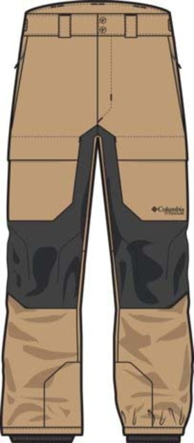 Columbia Winter District Pants - Men's Canoe/Black Extra Large