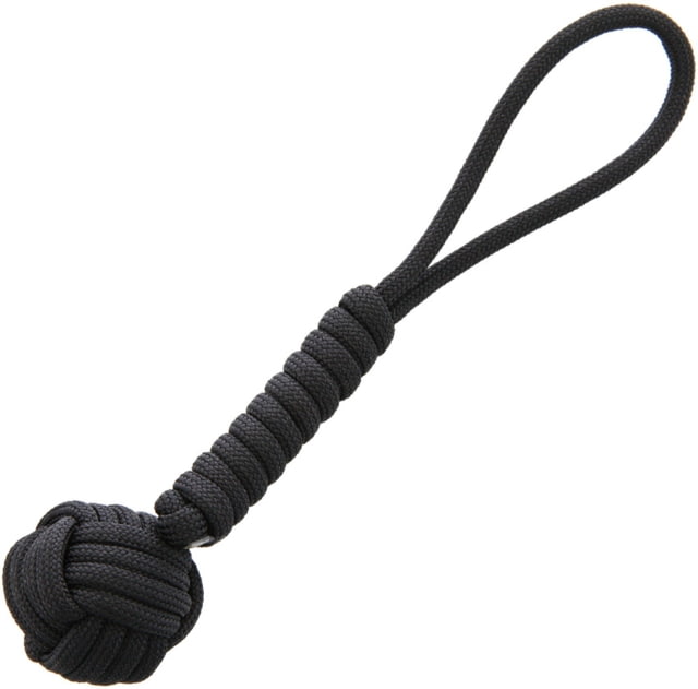 Combat Ready Monkey Fist Monkey Fist 5.5in Overall Black One End Has A Small Steel Ball Which Is Covered With Cord And The Other End Has A Loop - Combat Ready