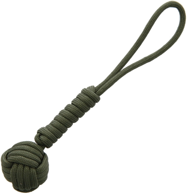 Combat Ready Monkey Fist OD Green Monkey Fist 5.5in Overall OD Green One End Has A Small Steel Ball Which Is Covered w/Cord And The Other End Has - Combat Ready
