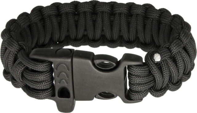 Combat Ready Survival Bracelet Black 9in SD BLACK / CBR361