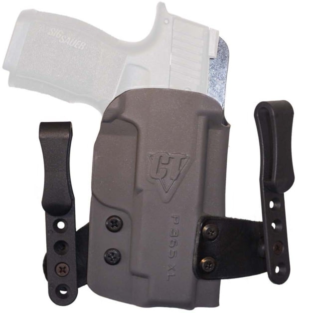 Comp-Tac CTAC V2 IWB Kydex Holster SW MP 4.5in 9mm .40 .45 1.0 M2.0 Slide Right Hand Wolf Gray - Comp-Tac