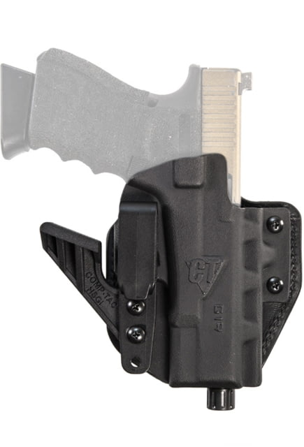 Comp-Tac eV2 Max Hybrid Appendix IWB Holster Glock - 19/23/32 Gen1234 Right Hand Black - Comp-Tac