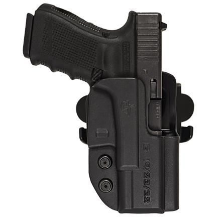 Comp-Tac International Outside The Waistband Holster Right Hand Black - Comp-Tac