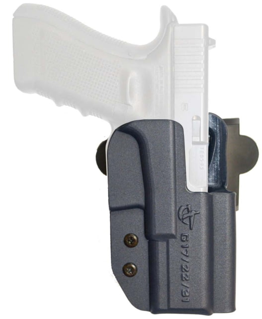 Comp-Tac International OWB Kydex Modular Mount Walther - PDP 4in Slide Right Hand LE Blue - Comp-Tac