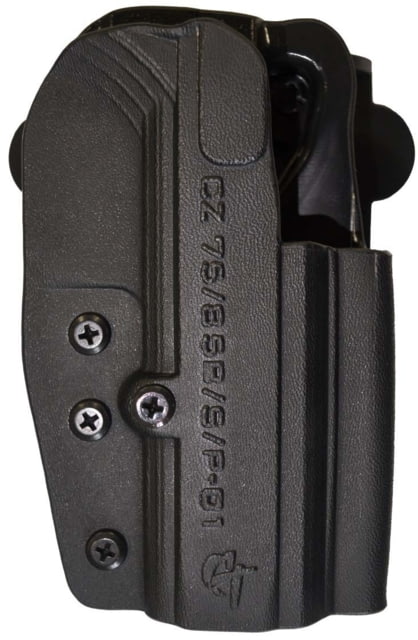 Comp-Tac International Outside The Waistband Holster Walther PPQ .45 ACP Left Hand Satin Black - Comp-Tac