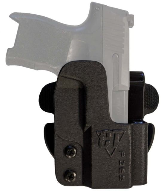 Comp-Tac Paddle OWB Kydex Holster Springfield - TRP Operator Full Rail Right Hand Black - Comp-Tac