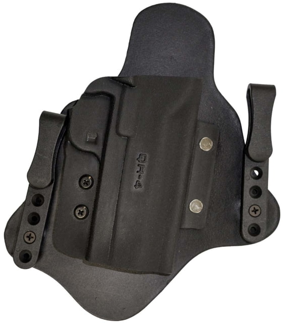 Comp-Tac QH IWB Hybrid Holster- Modular Fit Q2 - Size 2 - HK VP40 P30/SK USP Glock 45 XD/M Sig 226 320 Black - Comp-Tac