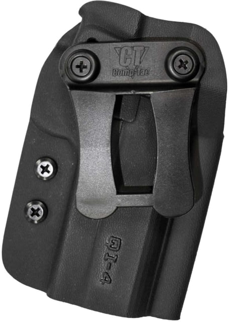 Comp-Tac QI IWB Kydex Holster- Modular Fit Q4 - Size 4 - 1911s Colts Kimber Springfield Black - Comp-Tac