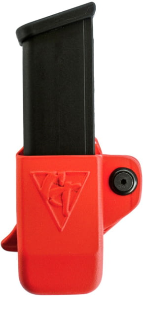 Comp-Tac Single Mag Pouch OWB Kydex Size 4 - Glock 9/40 Double Stack .45 GAP Left Hand Red