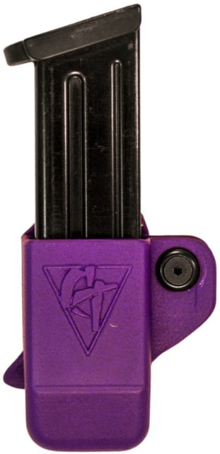 Comp-Tac Single Mag Pouch OWB Kydex Size 23 - HK P30 P30L VP9 VP40 P2000 UPS .40/9 Steel Left Hand Purple - Comp-Tac