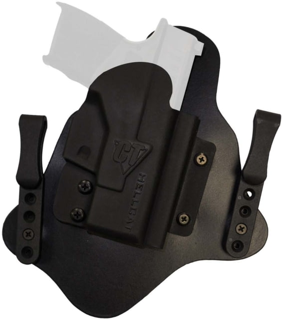 Comp-Tac Spartan Inside The Waistband Concealed Carry Holster Walther PPS M2 Right Hand Black - Comp-Tac