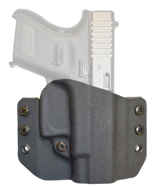 Comp-Tac Warrior Holster OWB Kydex Glock 27 Gen 5 Right Hand Black - Comp-Tac