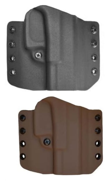 Comp-Tac Warrior Owb Holster, Left Hand, Black, C708SW138LBKN by USA Comp-Tac Appendix Holsters