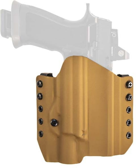Comp-Tac Warrior with Light OWB Kydex Holster Sig -P320/RX Full Size 9/40 + TLR-1/HL Right Hand Coyote Brown - Comp-Tac