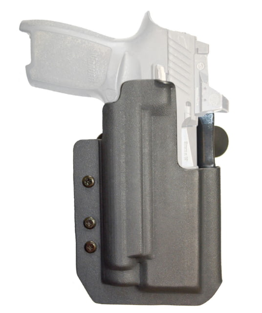 Comp-Tac International for Guns with Light OWB Holster SW - MP Shield 2.0 with Integrated Crimson Trace Right Hand Black - Comp-Tac