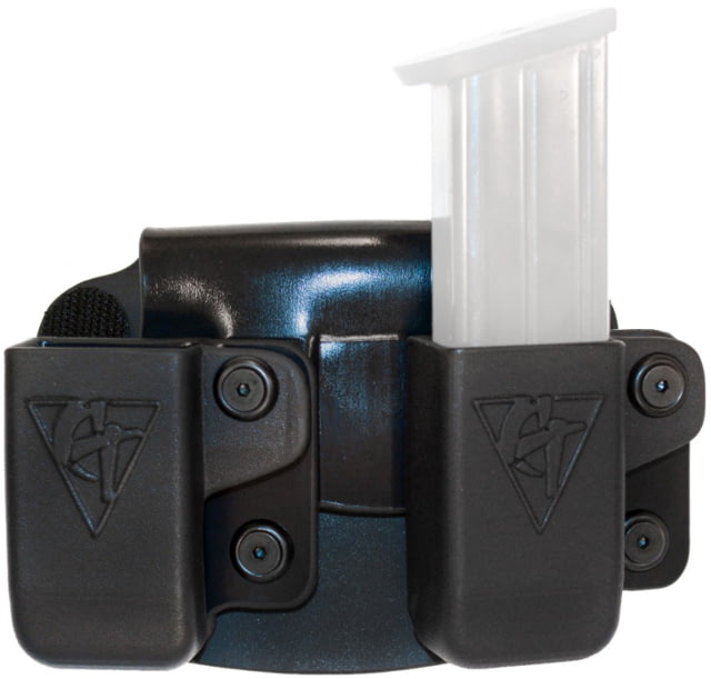 Comp-Tac Twin Paddle Mag OWB Kydex Size 24 - Beretta PX4 Storm Springfield XDM 9/40 Left Hand Black - Comp-Tac