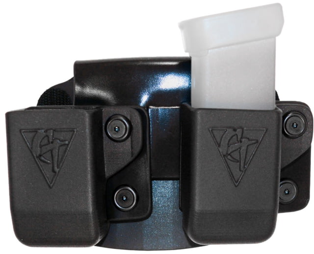 Comp-Tac Twin Paddle Mag OWB Kydex Size 5 - Glock .45 Double Stack Left Hand Black - Comp-Tac