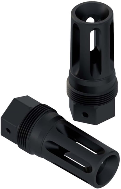 Comstock Armory Full Size Flash Hider 9mm Luger 1/2x28 Black Nitride Black