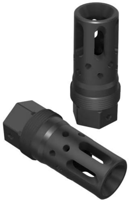 Comstock Armory Hybrid Flash Hider 9mm Luger 1/2x28 Black Nitride Black