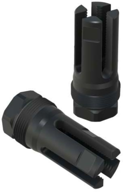 Comstock Armory 4-Prong Flash Hider .300 AAC Blackout 5/8x24 Black Nitride Black