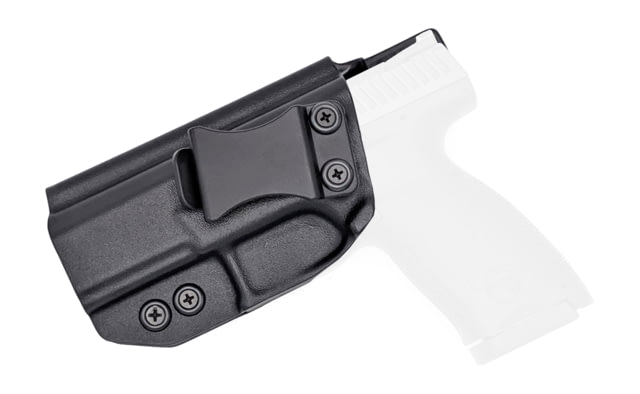 Rounded IWB KYDEX Holster CZ P-10 C Left Hand Black - Rounded