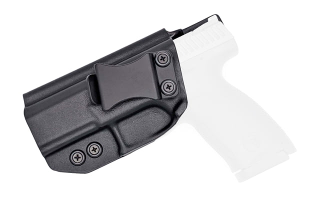 Rounded IWB KYDEX Holster CZ P-10 F Left Hand Black - Rounded