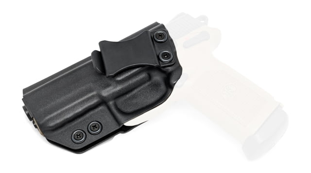 Rounded IWB KYDEX Holster FN Herstal FNX 45 Left Hand Black - Rounded Gear