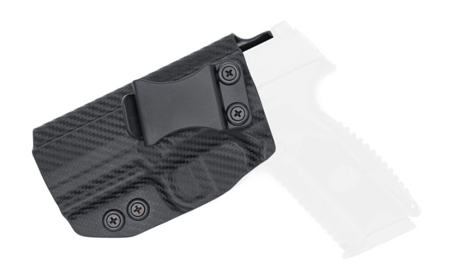 Rounded IWB KYDEX Holster FNH 509 Compact Left Hand Carbon Fiber - Rounded Gear
