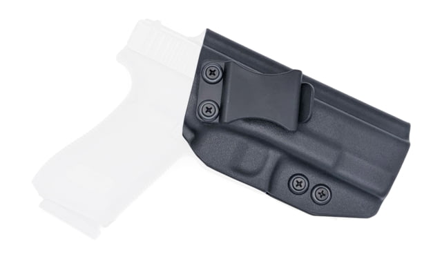 Rounded IWB KYDEX Holster Glock  Gen 1-5 Right Hand Black - Rounded Gear