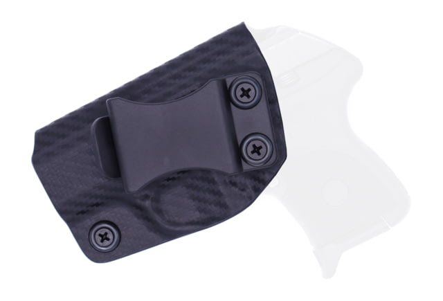 Rounded IWB KYDEX Holster Ruger Security 9 Compact Left Hand Carbon Fiber - Rounded