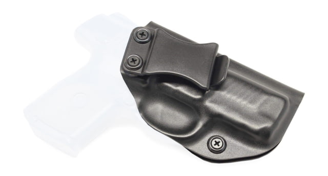 Rounded IWB KYDEX Holster Ruger SR9C Right Hand Black - Rounded Gear