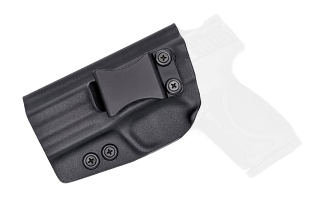 Rounded IWB KYDEX Holster S&W M&P 9C/40C Compact Gen 1 Left Hand Black - Rounded Gear