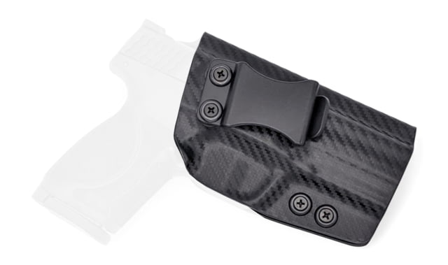 Rounded IWB KYDEX Holster S&W M&P 9C/40C Compact Gen 1 Right Hand Carbon Fiber - Rounded Gear