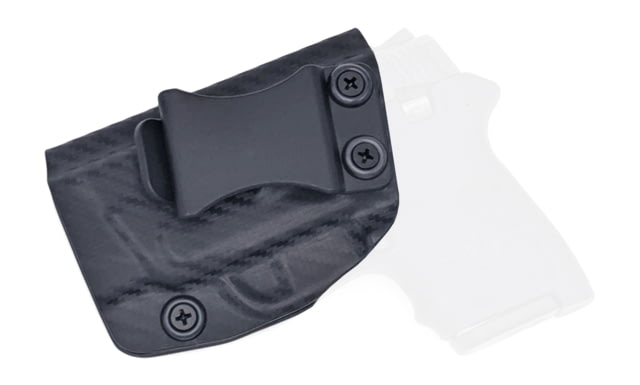 Rounded IWB KYDEX Holster Smith & Wesson CSX Left Hand Carbon Fiber - Rounded