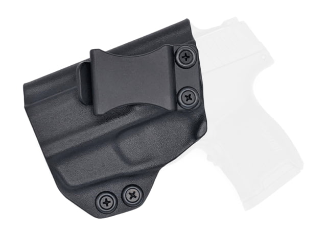 Rounded IWB KYDEX Holster Sig Sauer P365 w/Lima Laser Left Hand Black - Rounded
