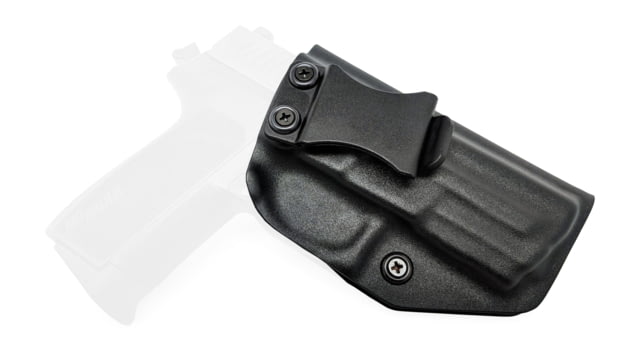 Rounded IWB KYDEX Holster Sig Sauer Right Hand Black