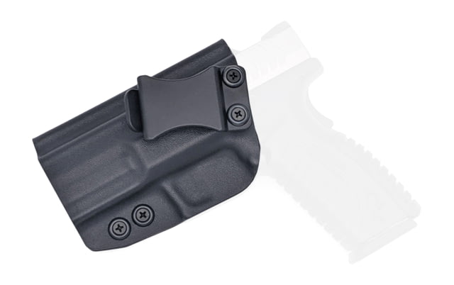 Rounded IWB KYDEX Holster Springfield XD-M 4.5in Left Hand Black - Rounded