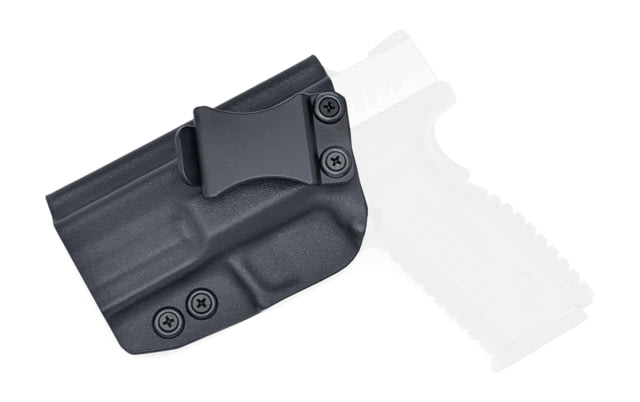 Rounded IWB KYDEX Holster Springfield XD-M 5.25in Left Hand Black - Rounded
