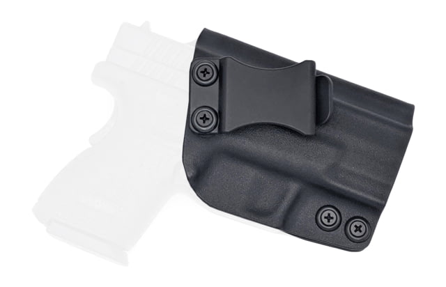 Rounded IWB KYDEX Holster Springfield XD MOD.2 3.3in 45 ACP Sub-Compact Right Hand Black - Rounded