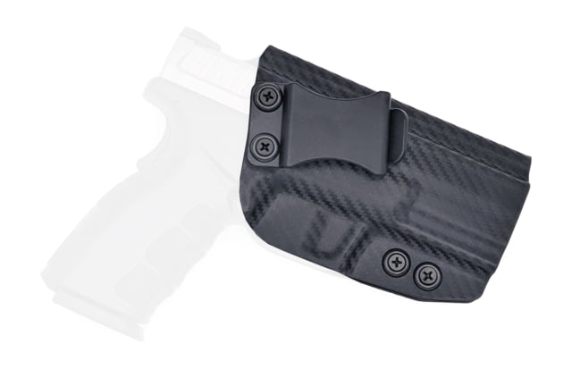 Rounded IWB KYDEX Holster Springfield XD MOD.2 3in Sub-Compact Right Hand Carbon Fiber Black CEA000099 - Rounded